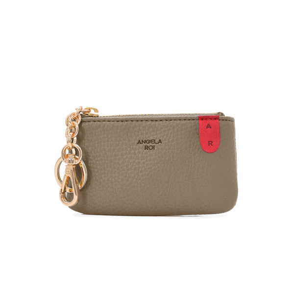 Zuri Card Pouch [Signet] - Light Mud Gray