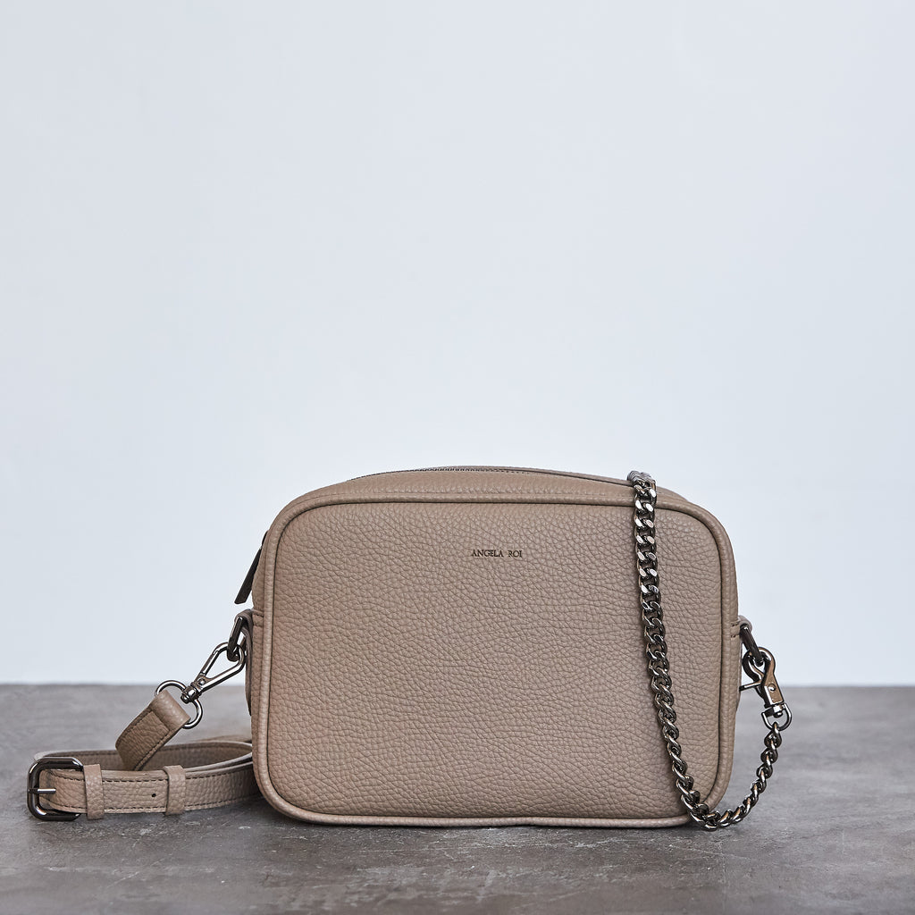 Grace Mini Cross-body - Light Mud Gray