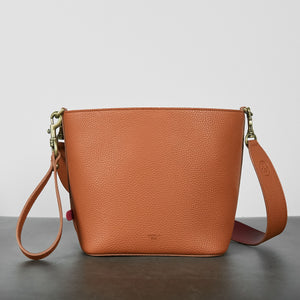 Angelou Mini Bucket [Signet] - Brown [Sign Up for Waitlist]