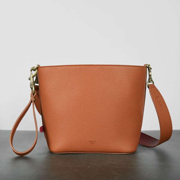 Angelou Mini Bucket [Signet] - Brown [Sign Up for Waitlist]