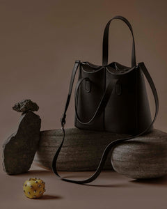 Malala Medium Tote - Black