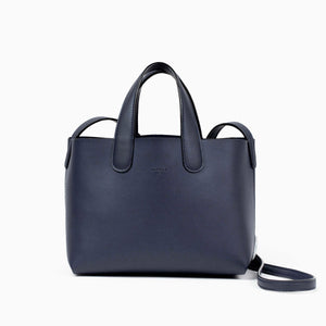 Cacta Small Tote - Navy / Red