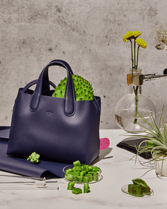 Cacta Small Tote - Navy / Pink