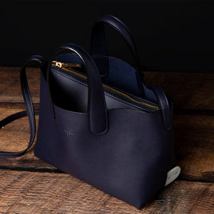 Cacta Small Tote - Navy / Light Blue [Sample Sale]