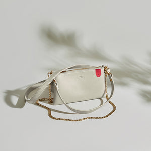 Zuri Multifunction Pouch - Cloud [Sample Sale]