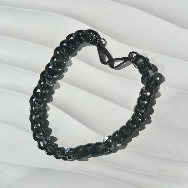 Verve Gunmetal Shoulder Chain Strap - 25"