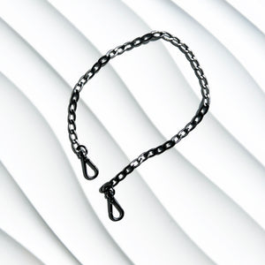 Verve Gunmetal Flat Chain Strap - 19"