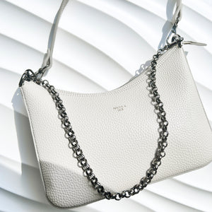 Verve Gunmetal Round-Link Wide Chain Strap - 19"