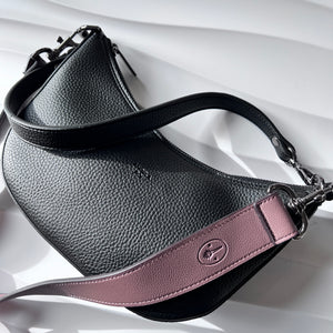 NEW: Verve Micro Pebble Vegan Leather Shoulder Strap - 28"