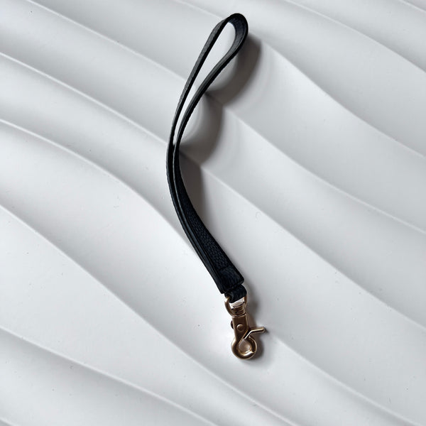 NEW: Verve Pebble Vegan Leather Wristlet Strap - 10.5"