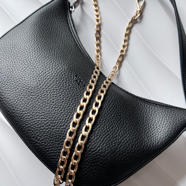 NEW: Verve Satin Gold Chain Strap - 42"