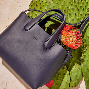 Cacta Small Tote - Navy / Red [Sample Sale]