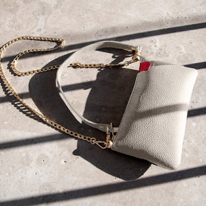 Zuri Multifunction Pouch - Cloud [Sample Sale]