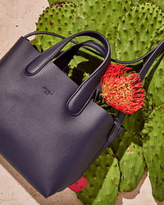Cacta Small Tote - Navy / Red [Sample Sale]