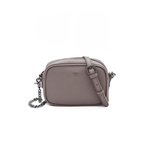 Grace Micro Crossbody [Signet] - Light Mud Gray