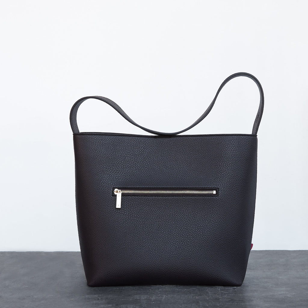 Jane Shoulder Bag [Signet] - Dark Brown