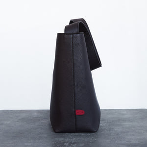 Jane Shoulder Bag [Signet] - Dark Brown