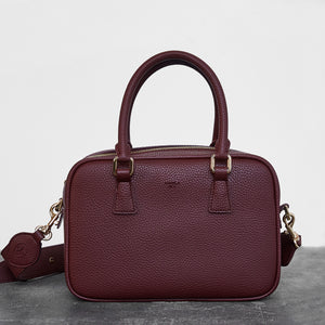 Barton Duffle Tote [Signet] - Bordeaux [SIGN UP FOR WAITLIST]