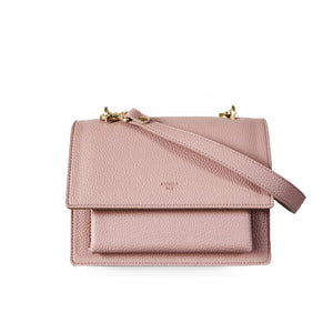 Eloise Satchel [Signet] - Coral Pink