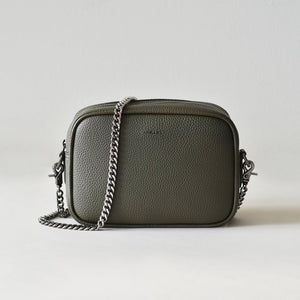 Grace Mini Cross-body - Deep Olive [Sample Sale]