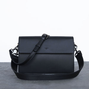Hamilton Shoulder Bag [Signet] - Black [Sample Sale]