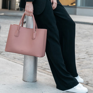 Cher Tote - Mauve Pink