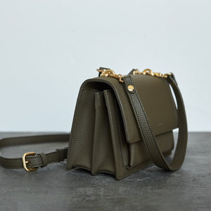 Eloise Satchel - Deep Olive