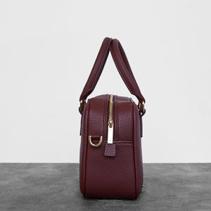 Barton Duffle Tote [Signet] - Bordeaux [SIGN UP FOR WAITLIST]