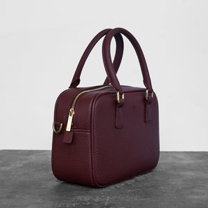 Barton Duffle Tote [Signet] - Bordeaux [SIGN UP FOR WAITLIST]