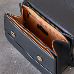 Hamilton Satchel - Black [Sample Sale]
