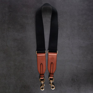 Webbing Strap - Black / Brown