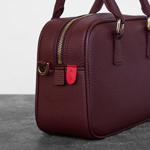 Barton Duffle Tote [Signet] - Bordeaux [SIGN UP FOR WAITLIST]