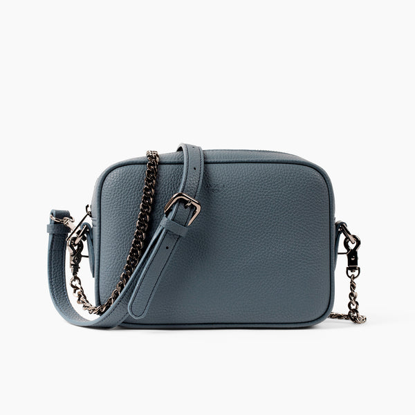 Grace Mini Crossbody [Signet] - Stone Blue