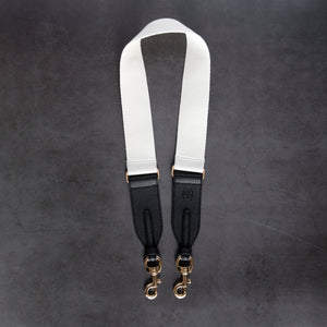 Webbing Strap - Ivory / Black