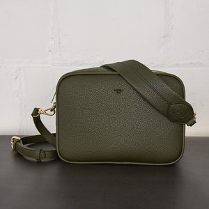 Grace Crossbody [Signet] - Deep Olive [Sample Sale] - Only one left