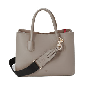 Cher Tote [Signet] - Light Mud Gray