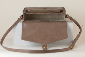 Anya Cross-body - Mud Gray