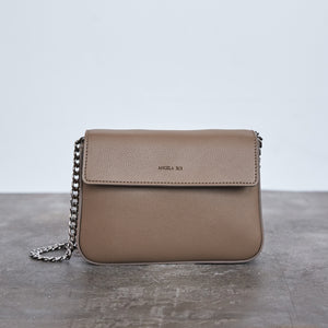 Hamilton Mini Chain Cross-body - Mud Beige