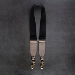 Webbing Strap - Black / Light Mud Gray