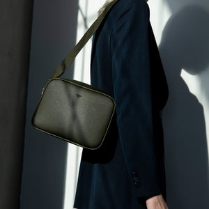 Grace Crossbody [Signet] - Deep Olive [Sample Sale] - Only one left