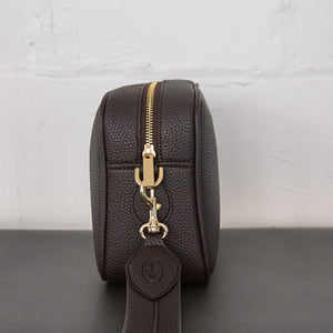 Grace Crossbody [Signet] - Dark Brown