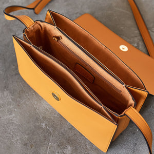 Hamilton Cross-body - Mustard [Sample Sale]