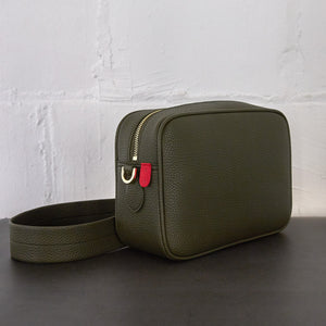 Grace Crossbody [Signet] - Deep Olive