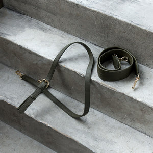 Grace Cross-body - Deep Olive [No AR Logo]