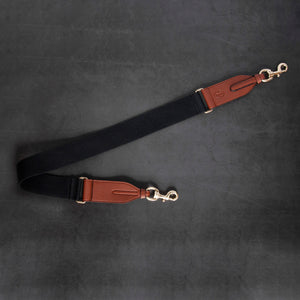 Webbing Strap - Black / Brown