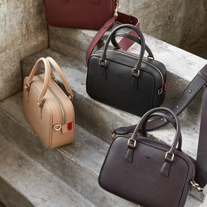 Barton Duffle Tote [Signet] - Bordeaux [Sample Sale]