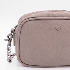 Grace Micro Crossbody [Signet] - Light Mud Gray