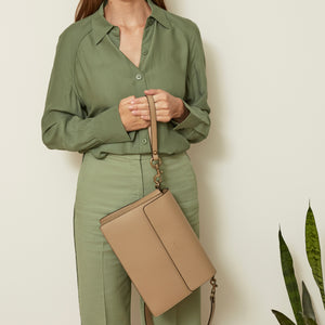 Hamilton Shoulder Bag - French Beige [Sample Sale]