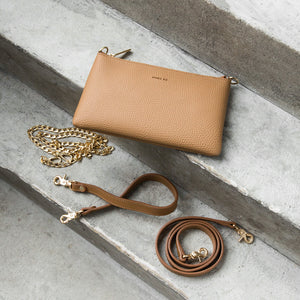 Zuri Multifunction Pouch - Russet [Sample Sale]