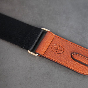 Webbing Strap - Black / Brown